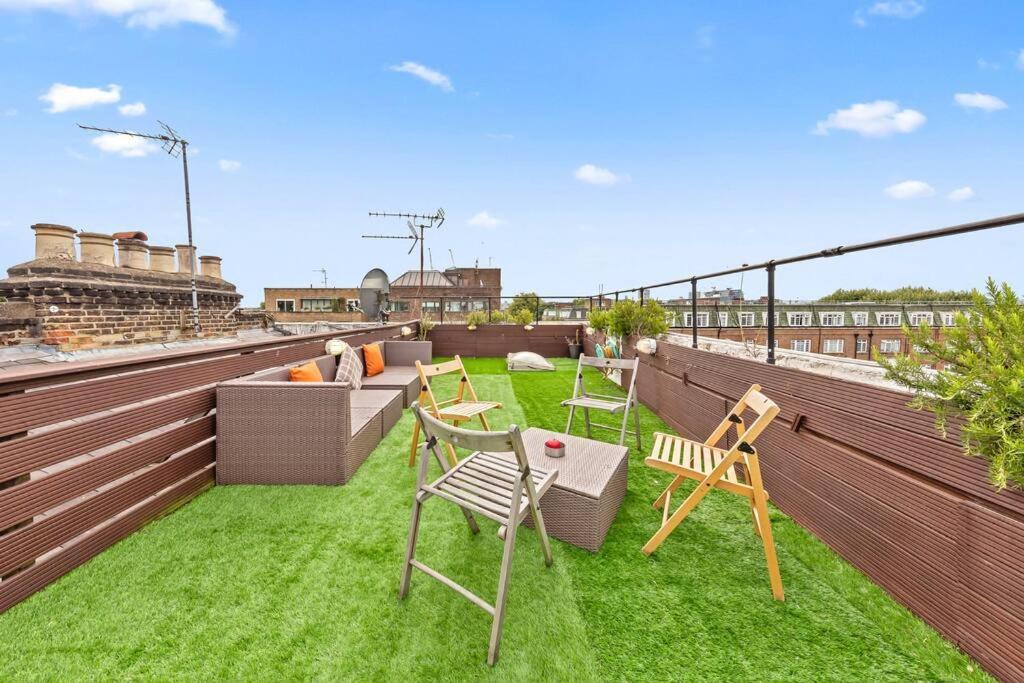 Spacious Sleep 11 With Terrace In Earls Court Ec99 ロンドン エクステリア 写真